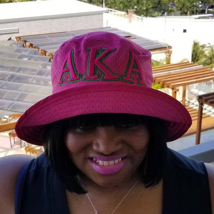 Aka Pretty Girl Bucket Hat - Pink - Small