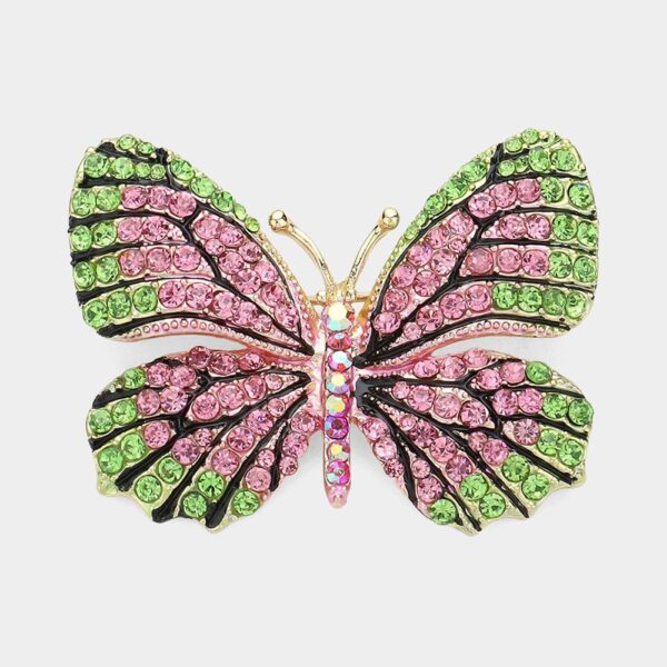 Detailed Butterfly Brooch