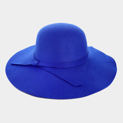 Taylor Brimmed Floppy Hat - Royal