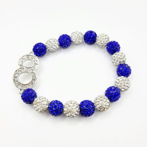 #8 Rhinestone Glitter Bracelet ZPB